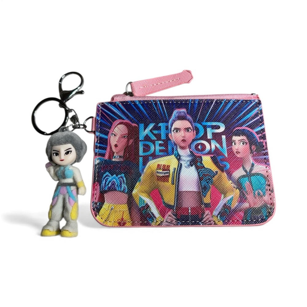 Demon Hunter Keychain Wallet with Figure